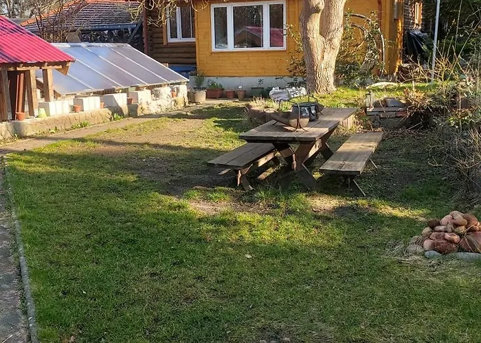 Appartement Kraeuter-heidi Garten Schwielowsee